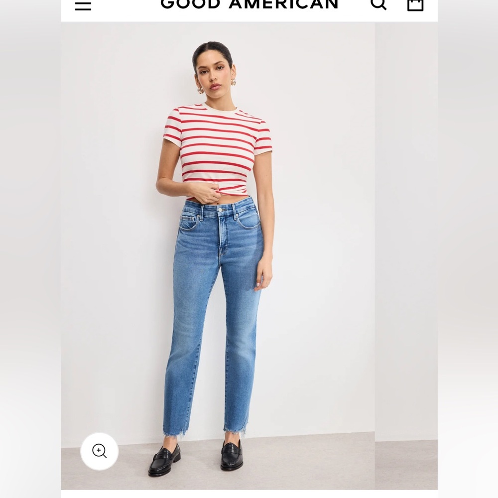 Good American Soft tech good legs straight